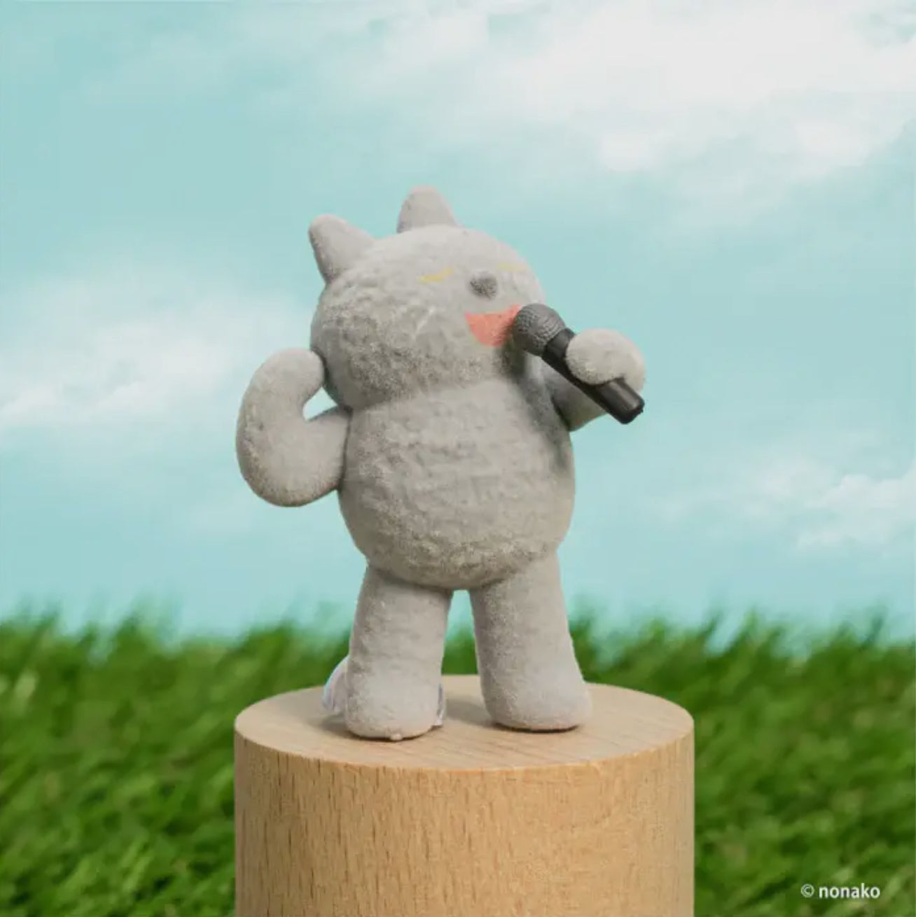 Nonako • Flocked Animal Figure Blind Box