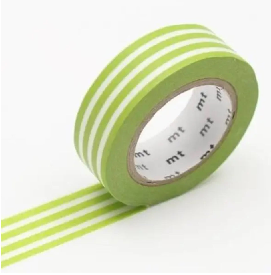 Washi Tape Mulit-Color Stripes