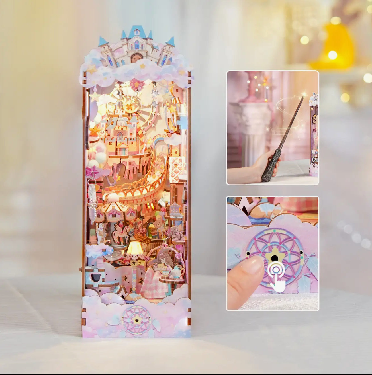 Hands Craft • Sweet Dream, DIY Book Nook Miniature Kit