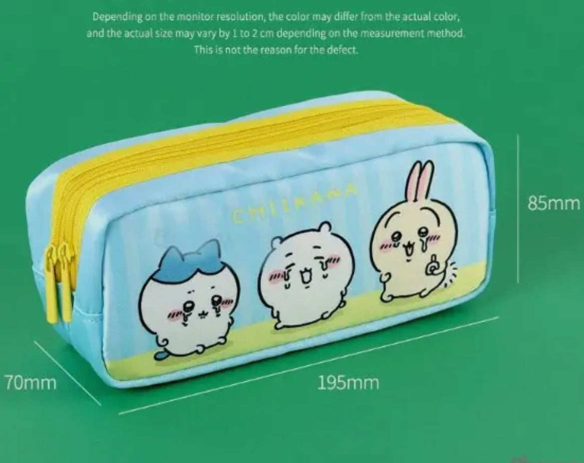 Chiikawa • 2 Sided Zipper Pencil Case Pouch