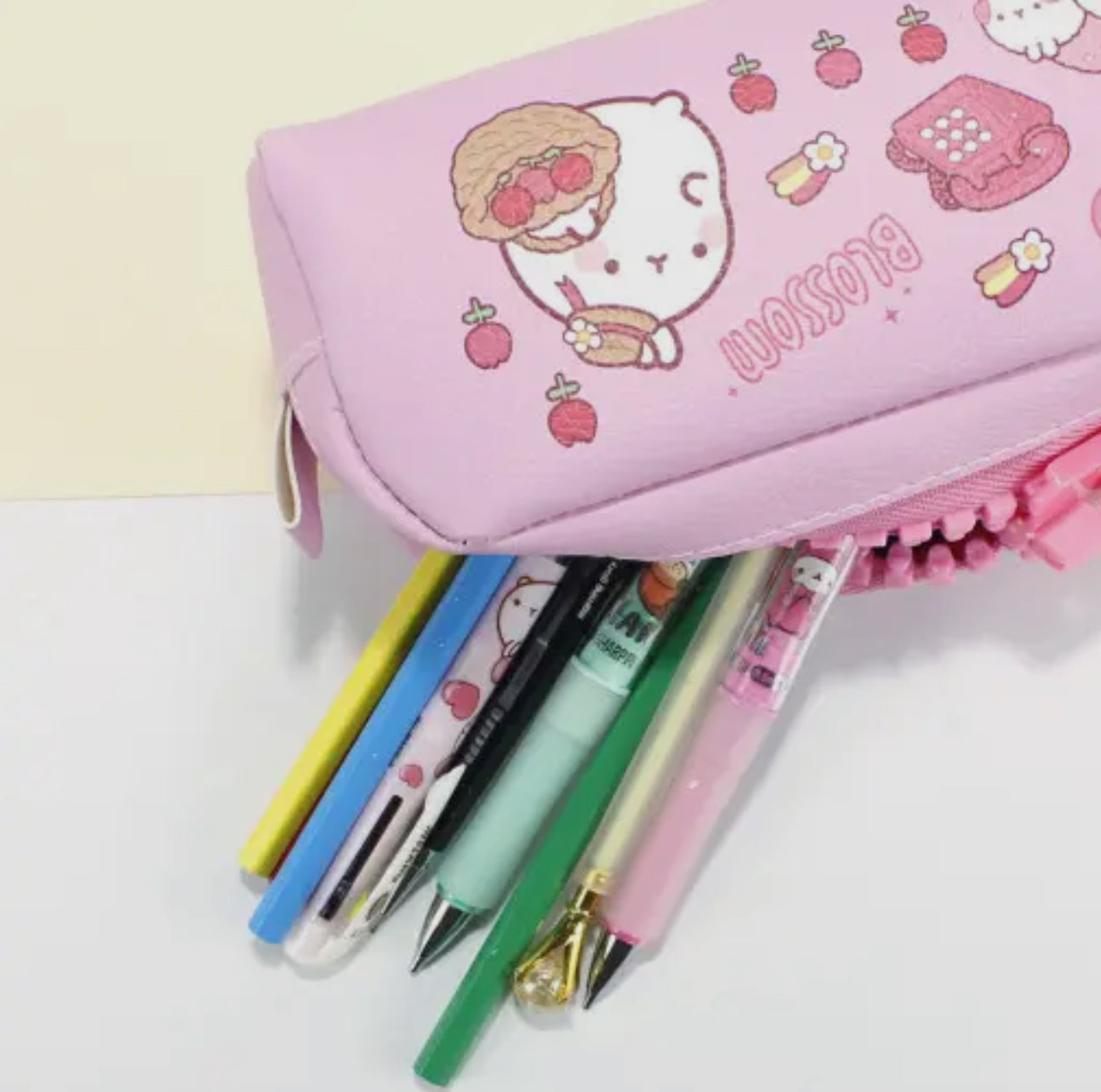 Molang • Big Zipper Pencil Case Pouch