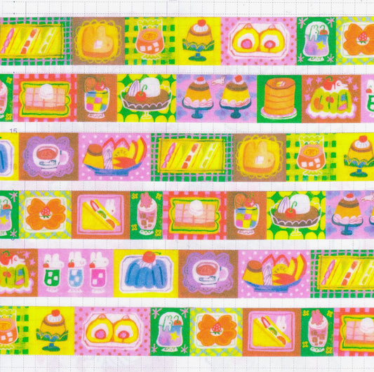 Odd Rabbits • Sweet Treat at the Cafe Glitter Washi Tape