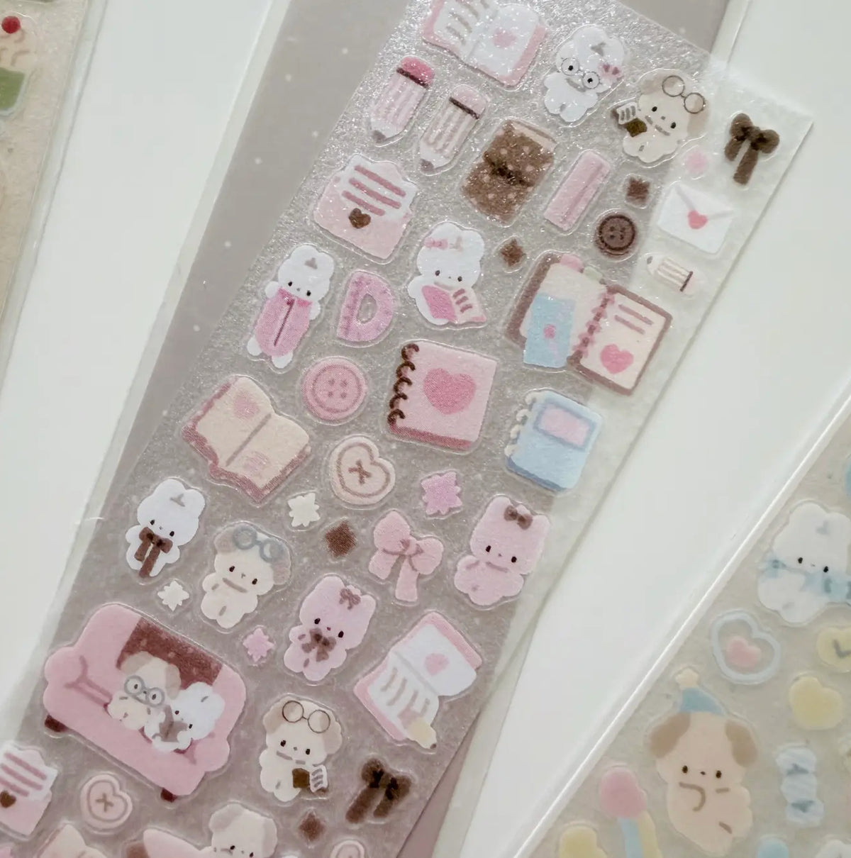 Atelier by Jo • Itty Bitty Pink Journaling Sticker Sheet