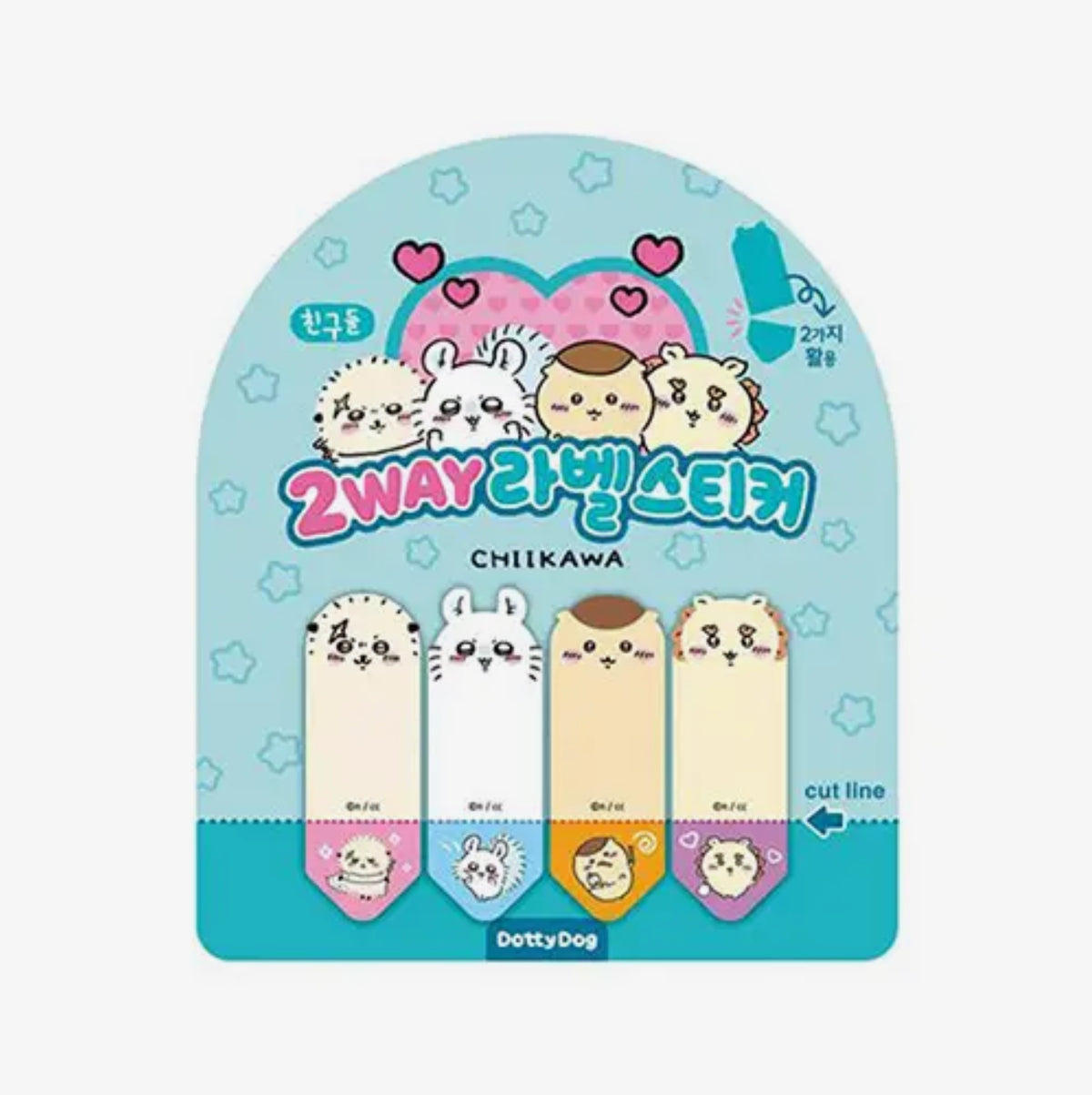 Chiikawa • Sticky Memo Label Sticker Tabs – Tooti Frooti