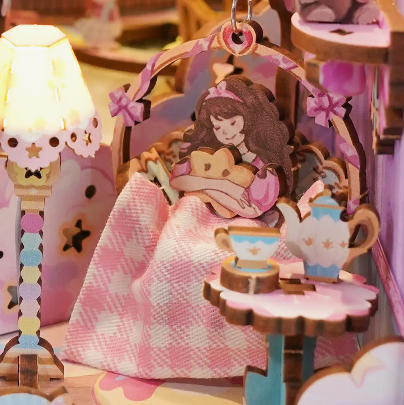 Hands Craft • Sweet Dream, DIY Book Nook Miniature Kit
