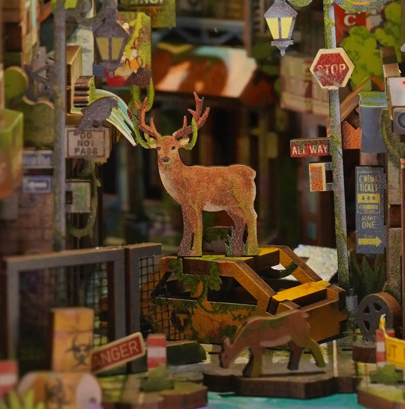 Hands Craft • Haven Zero, DIY Book Nook Miniature Kit