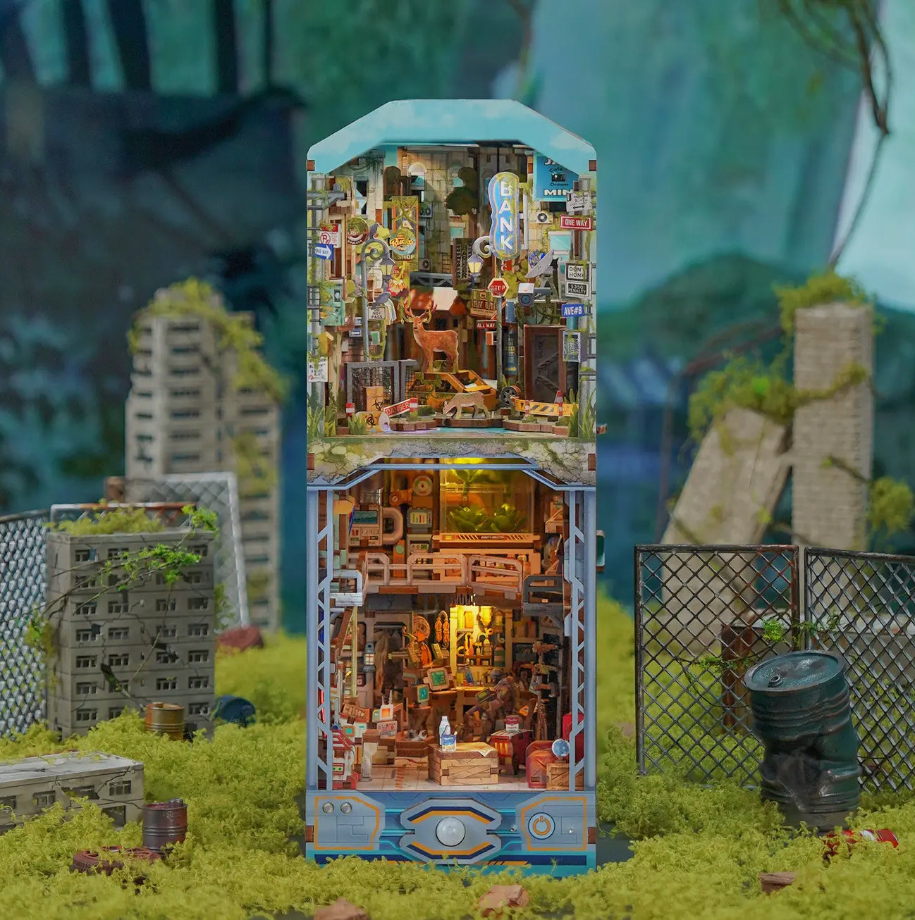 Hands Craft • Haven Zero, DIY Book Nook Miniature Kit
