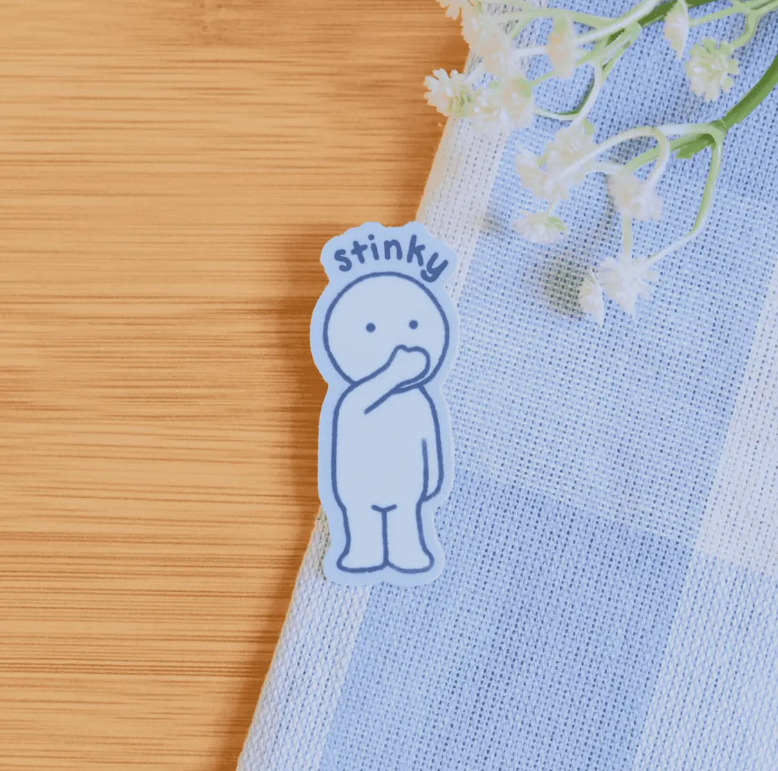 ByUme • “Stinky” Smiski Sticker