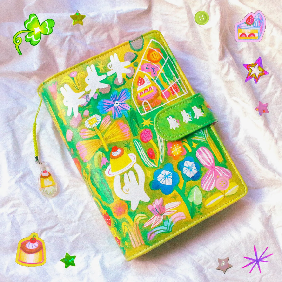 Odd Rabbits • Garden Party A6 Binder