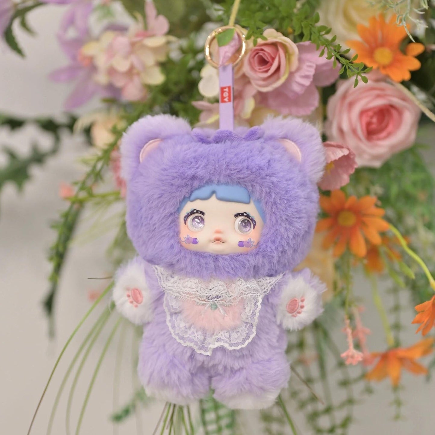 Nommi • Interesting Fruit Series Plushie Keychain Blind Box, UNBOXED - Orange Fruit