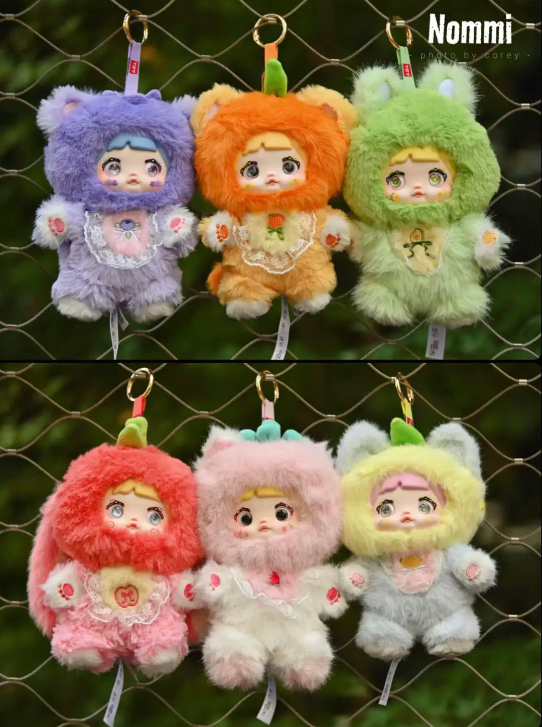 Nommi • Interesting Fruit Series Plushie Keychain Blind Box, UNBOXED - Orange Fruit