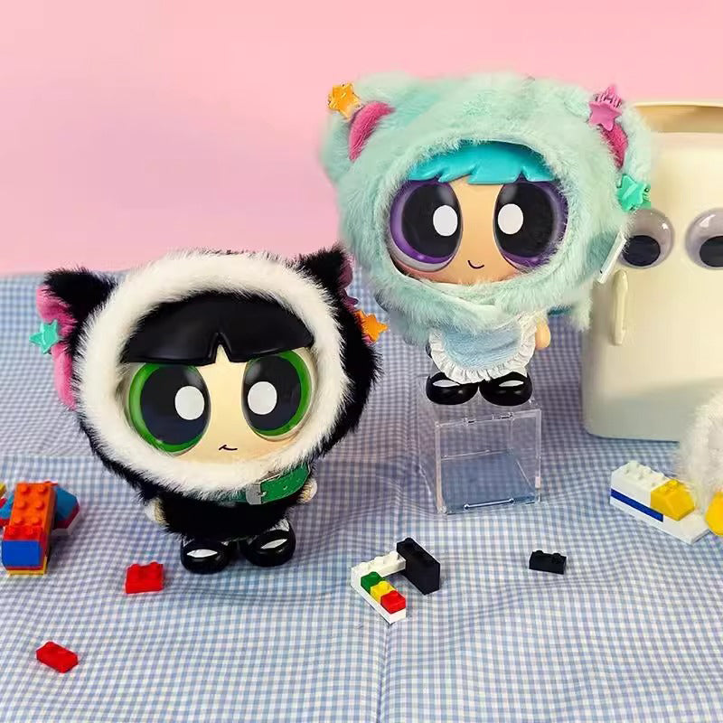 Powerpuff Girls • Animal Cap Plushie Keychain Blind Box