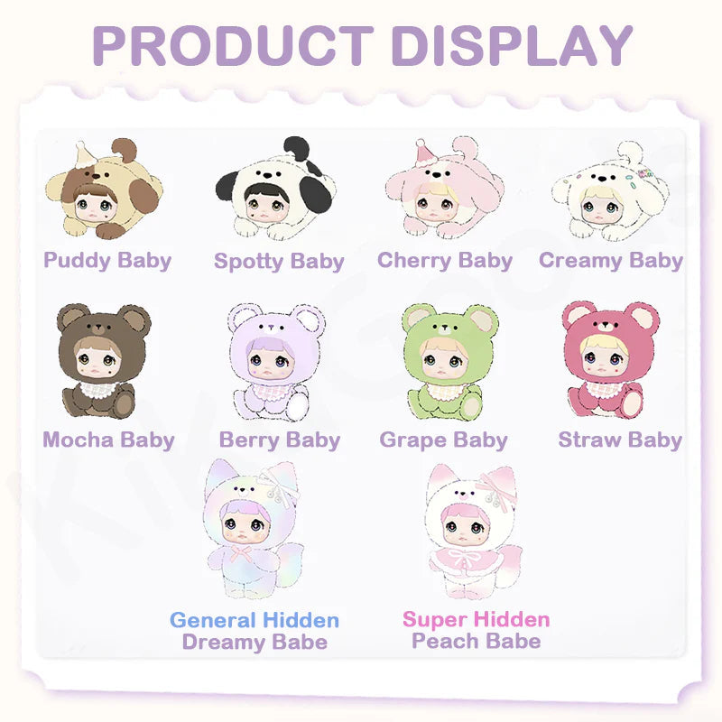 SALE Nommi • Baby Adoption House Series Plush Keychain Blind Box
