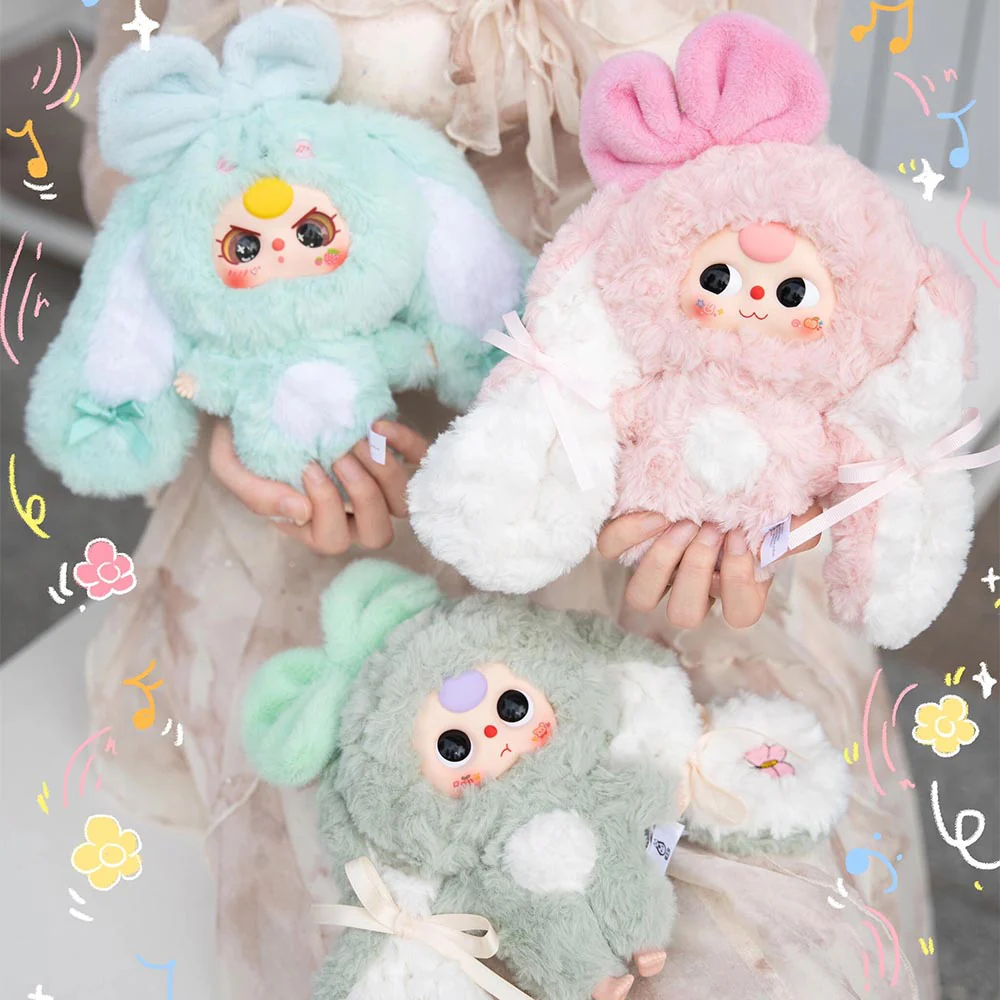 Baby Three • Bunny Returns Series Plushie Keychain Blind Box