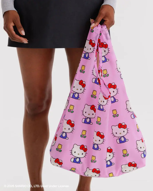 Baggu X Sanrio • Standard Baggu Bag Pink, Hello Kitty