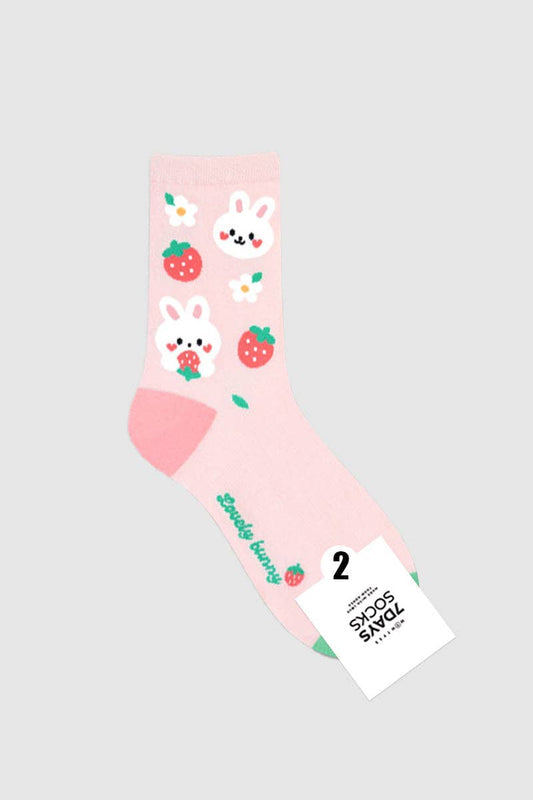 Women's Crew Lovely Bunny Socks