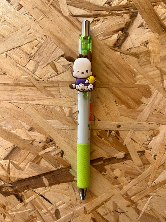 Sanrio • Character Gel Pens with Rubber Mascot