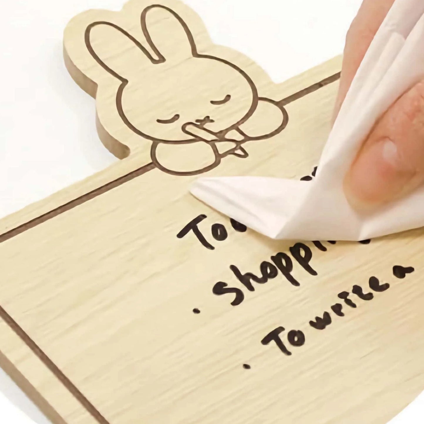 Miffy • Wooden White Board with Dry Erase Marker