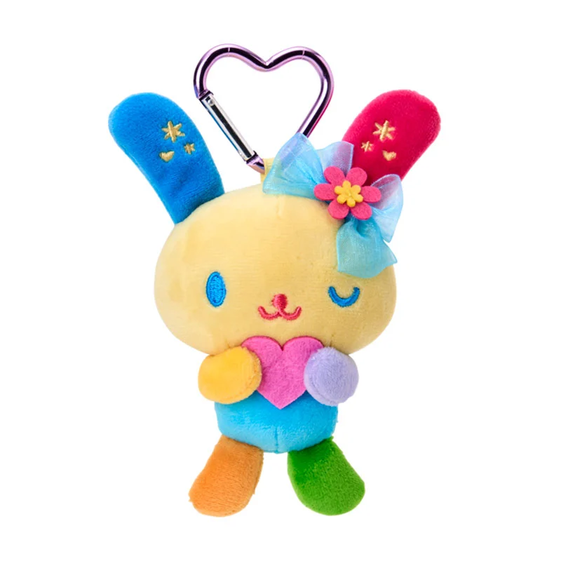 Sanrio • Usahana Plush Keychain with Heart Carabiner