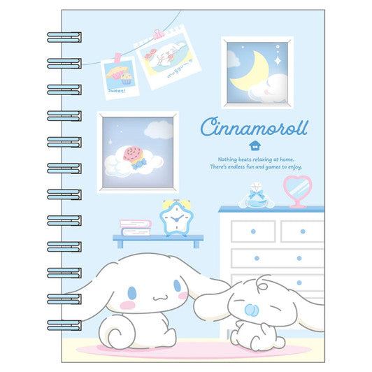 Sanrio • Character Spiral Sticker Notebooks