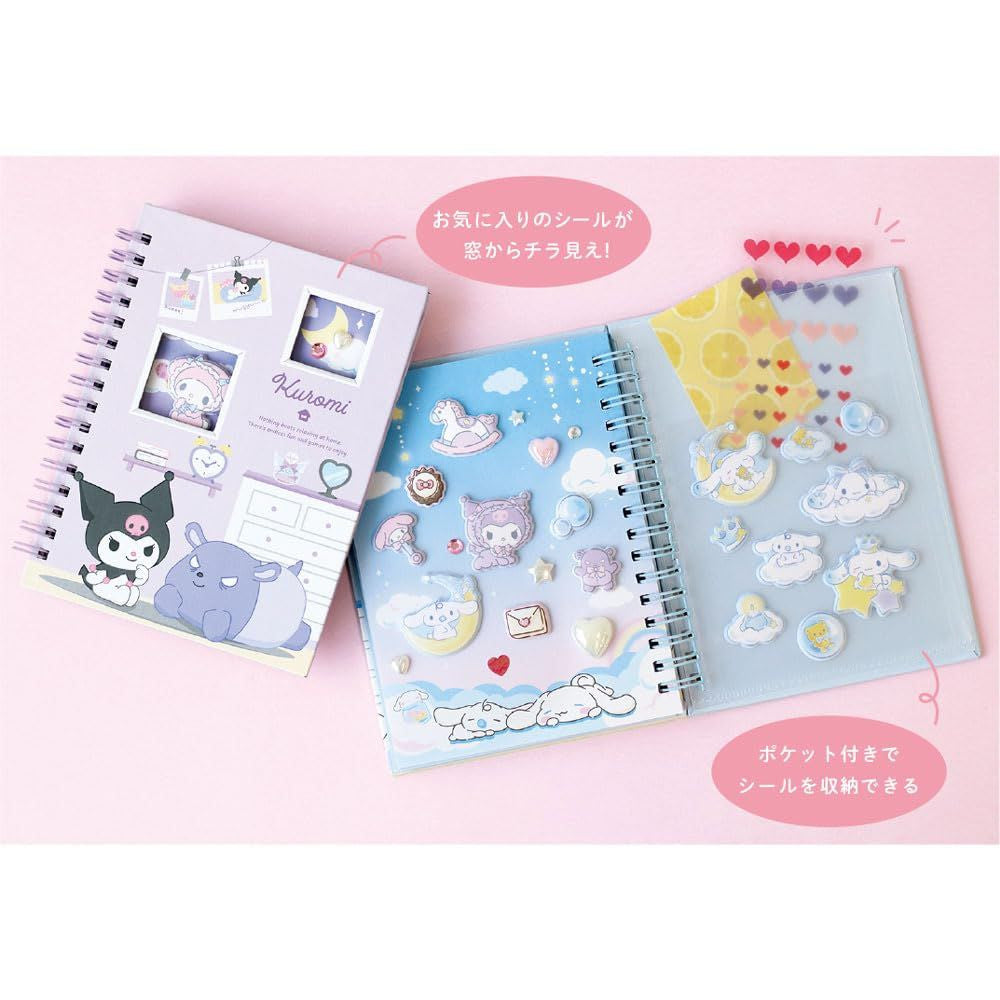 Sanrio • Character Spiral Sticker Notebooks