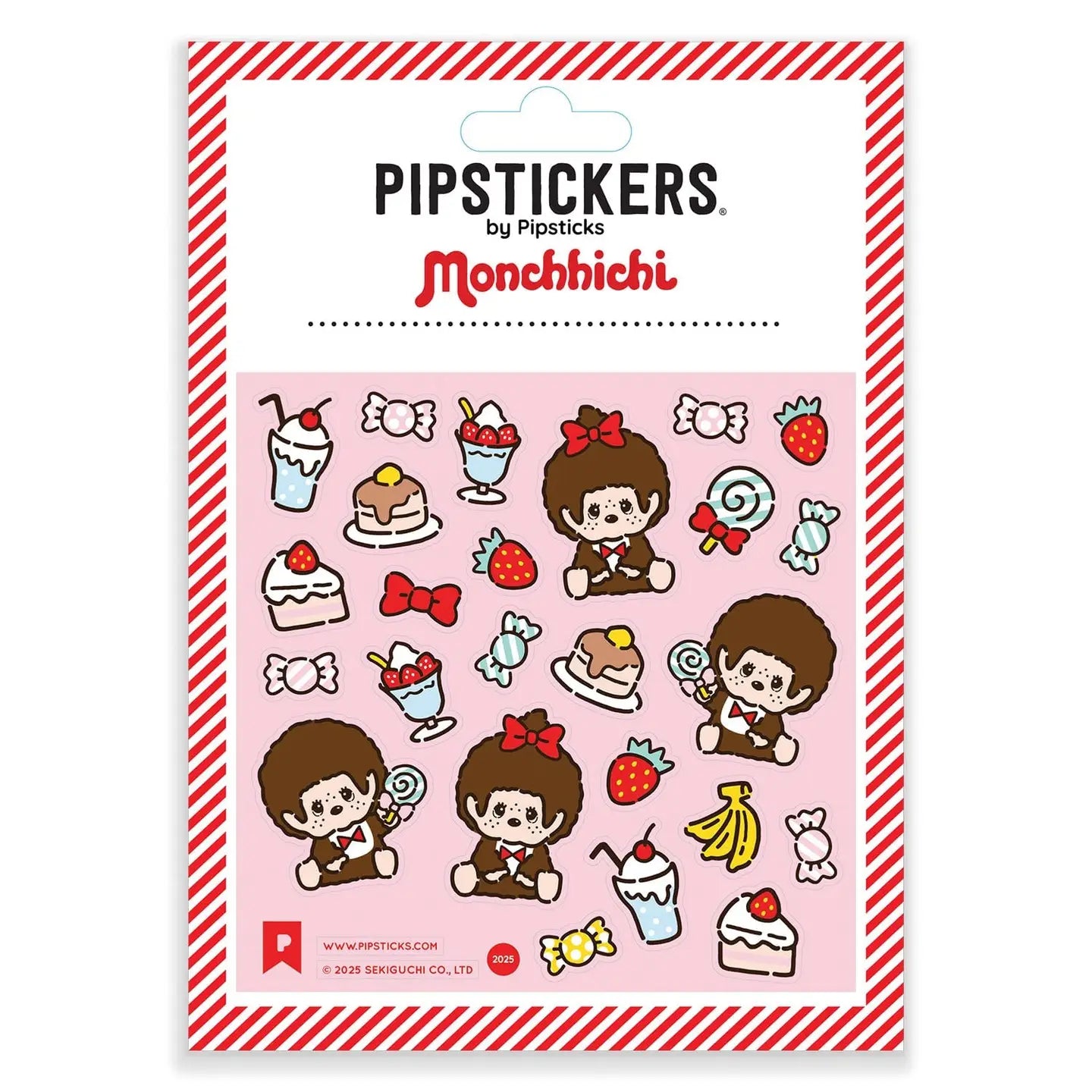 Pipsticks • Monchhichi & Sweets Sticker Sheet