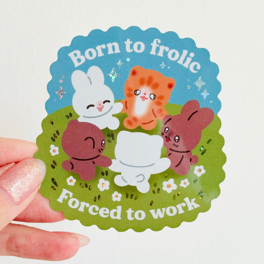 Maobabie • Born To Frolic Vinyl Sticker
