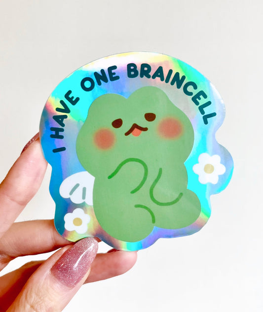 Maobabie • I Have One Brain Cell Vinyl Sticker