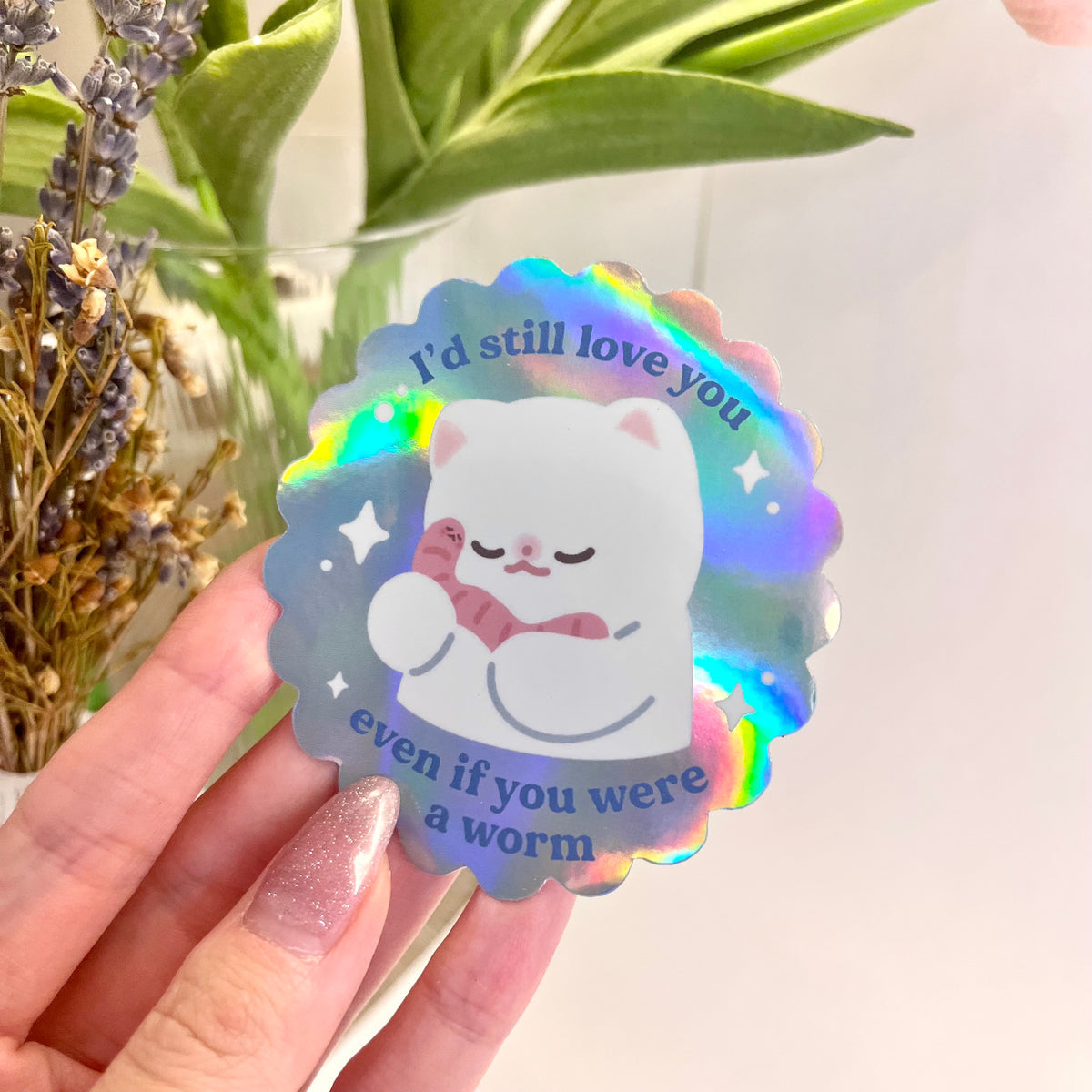 Maobabie • I Would Still Love You Vinyl Sticker