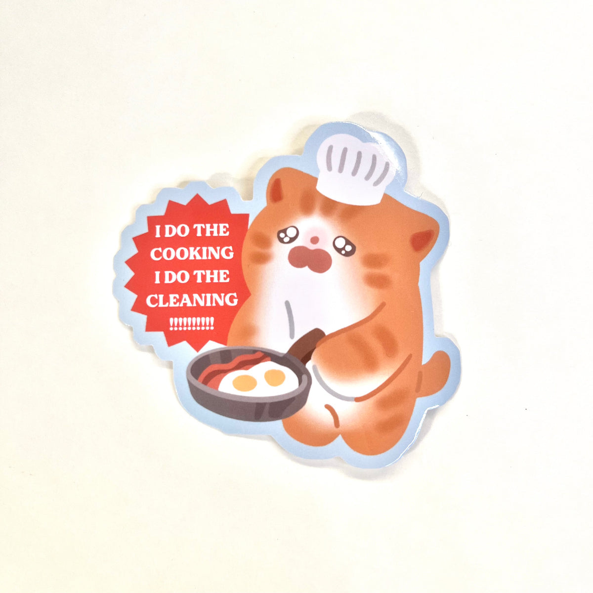 Maobabie • I Do The Cooking And Cleaning Vinyl Sticker
