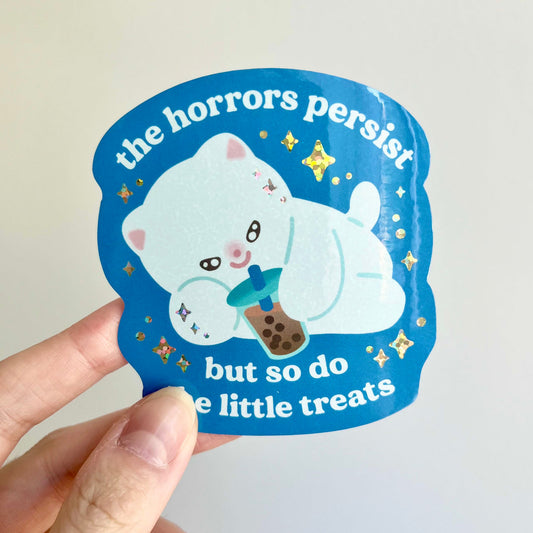 Maobabie • The Horrors Persist Vinyl Sticker