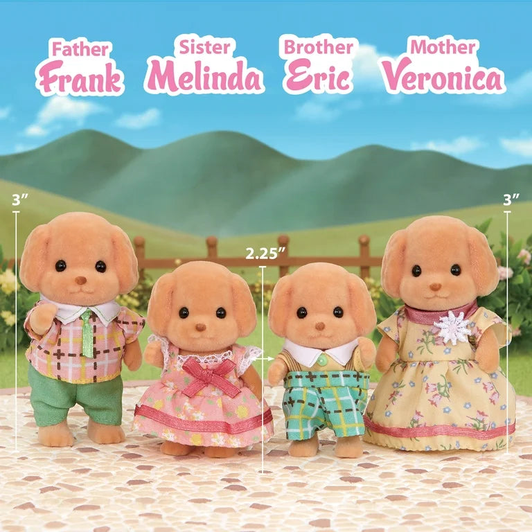 Calico Critters • Toy Poodle Family