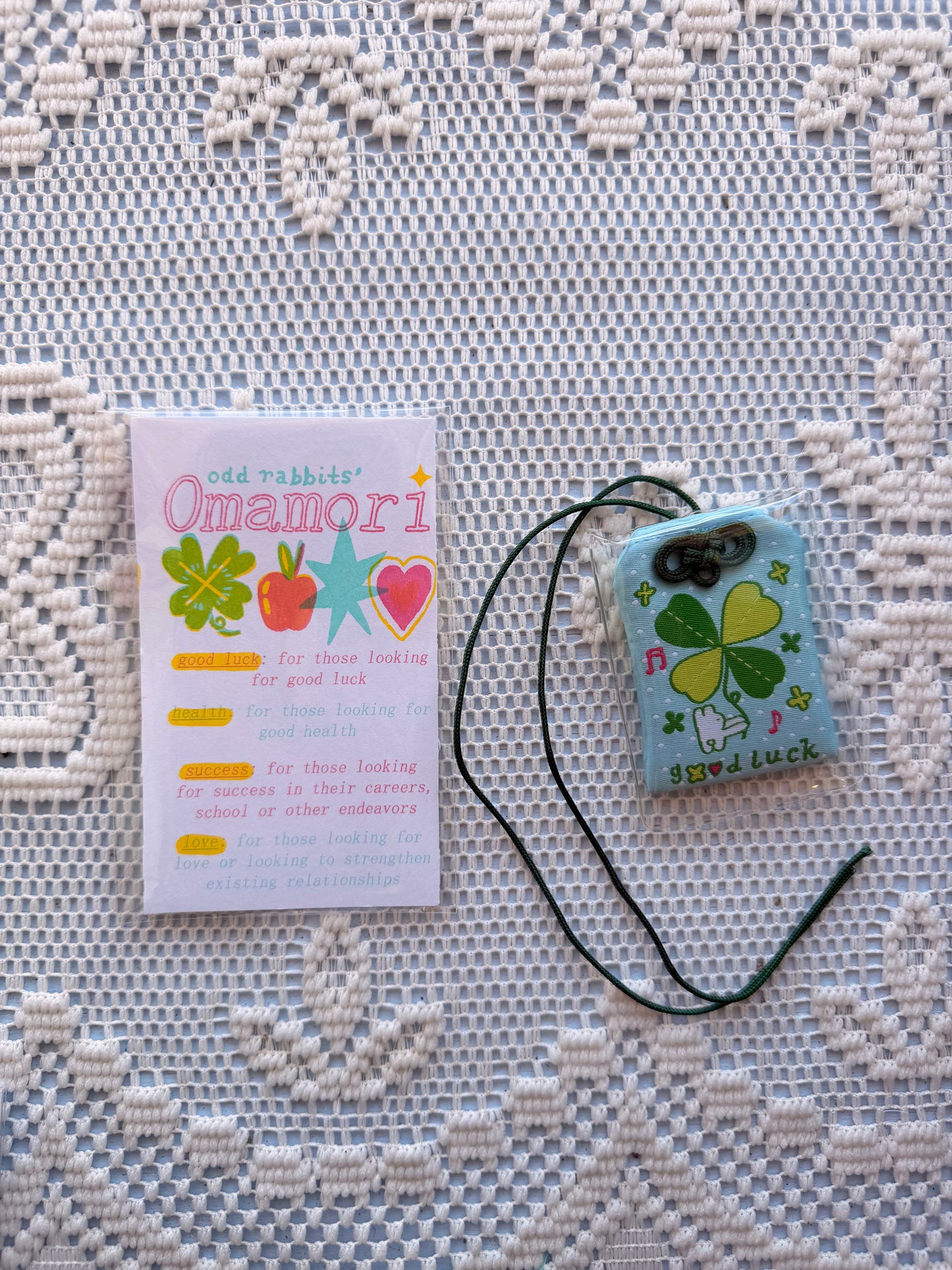 Odd Rabbits • Good Luck Omamori Charm