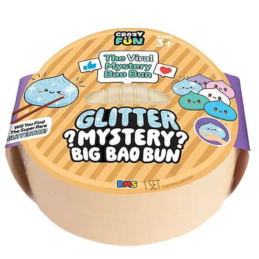 Glitter Mystery Bao Bun • Large 7” Squishy Blind Box
