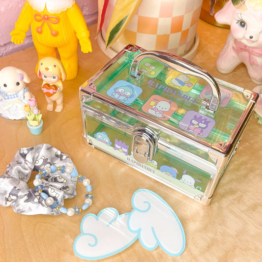 Sanrio • Glittery Transparent Vanity Case