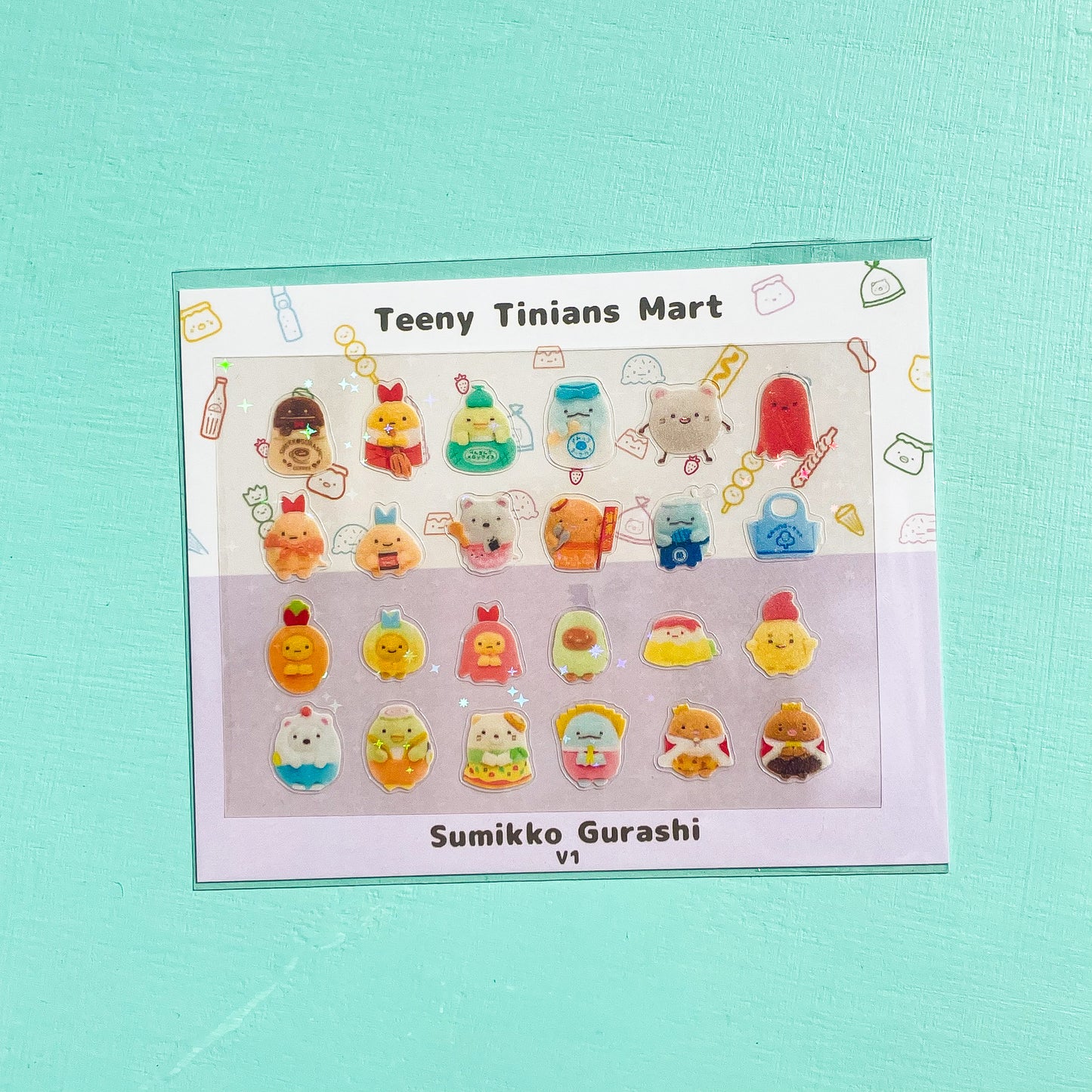 Teeny Tinians • Sumikko Gurashi Holographic Stickers Vol. 1