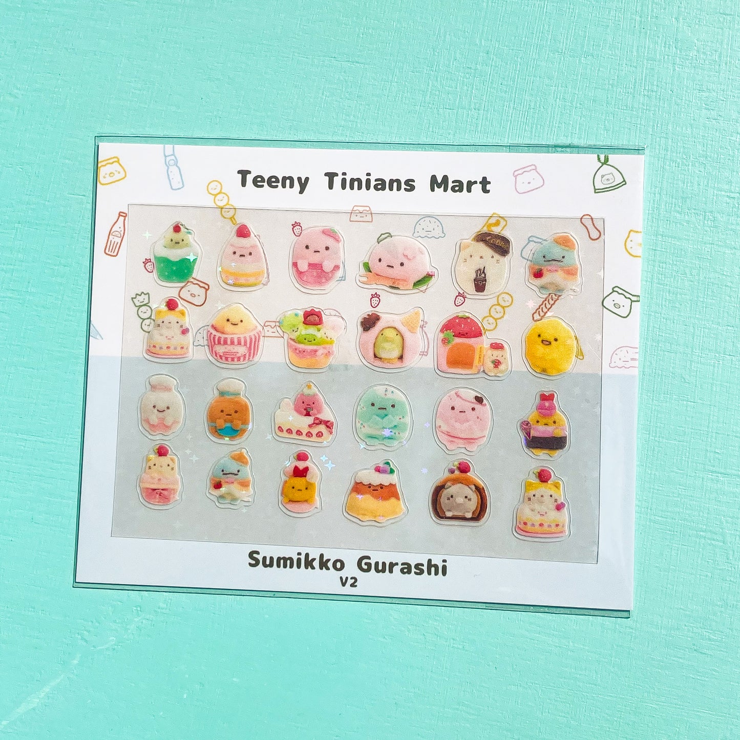 Teeny Tinians • Sumikko Gurashi Holographic Stickers Vol. 2