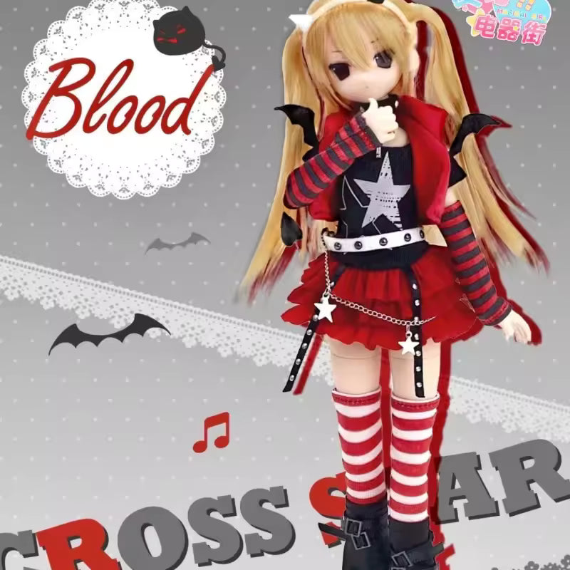 Magical Girl Transform Electrical Street Series 1/6 BJD Action Figure Blind Box
