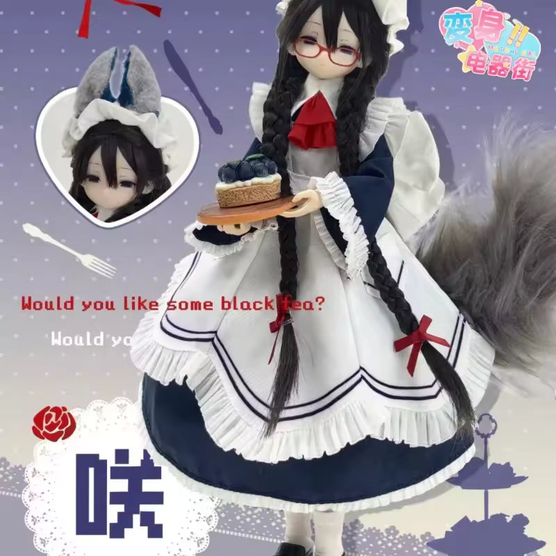 Magical Girl Transform Electrical Street Series 1/6 BJD Action Figure Blind Box