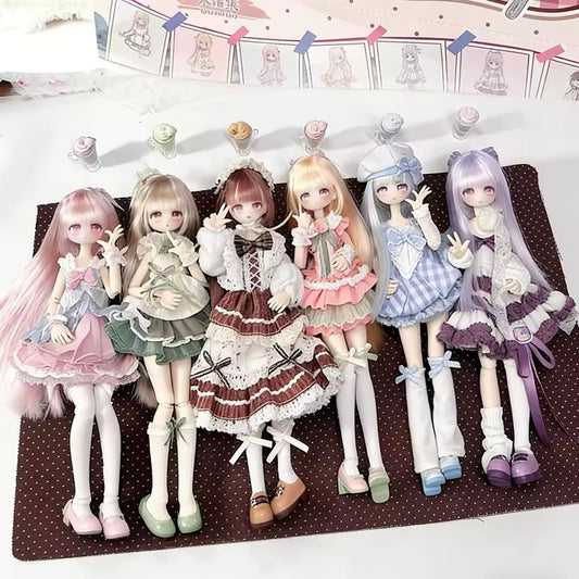 Momotale Four Seasons • Tea House Story Series 1/8 BJD Action Figure Blind Box