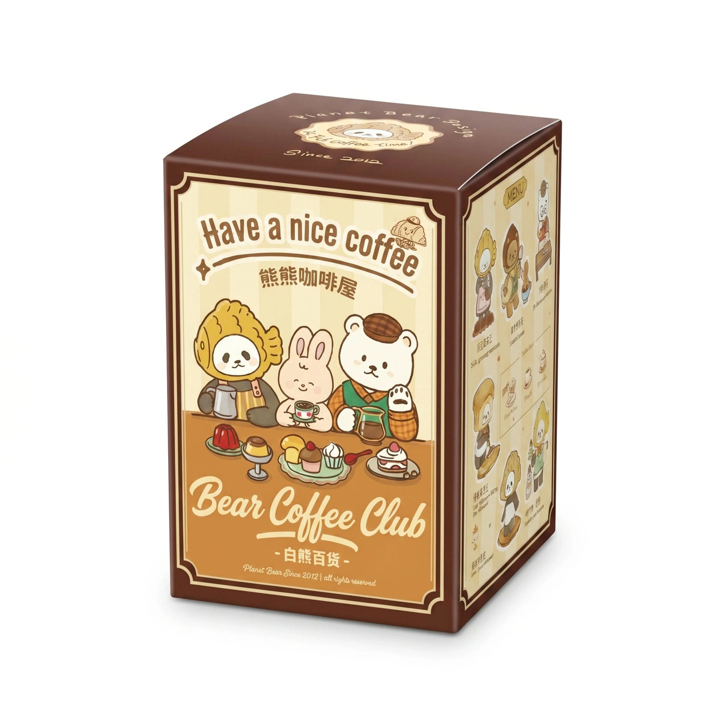 Bear Coffee Club • Stories Series Blind Box
