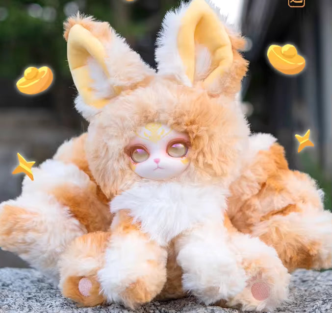 Auspicious Nine Tails • Record Series Plush Blind Box