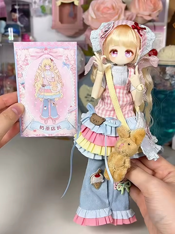 Momotale Four Seasons • Tea House Story Series 1/8 BJD Action Figure Blind Box