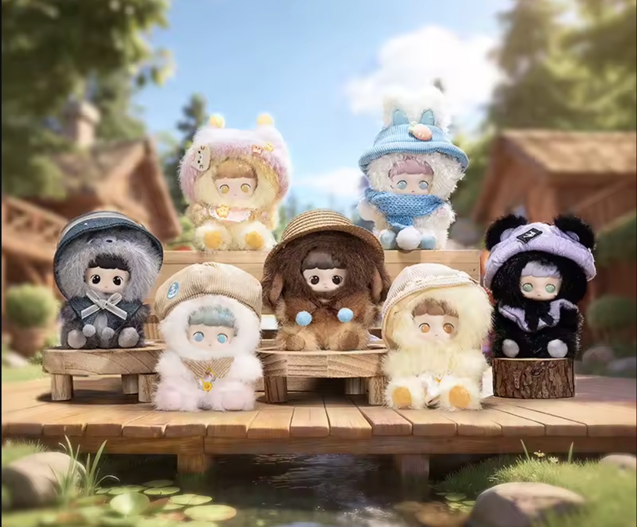 Mai • Dongdong Warm Wood Children's Whispers Series Plush Blind Box
