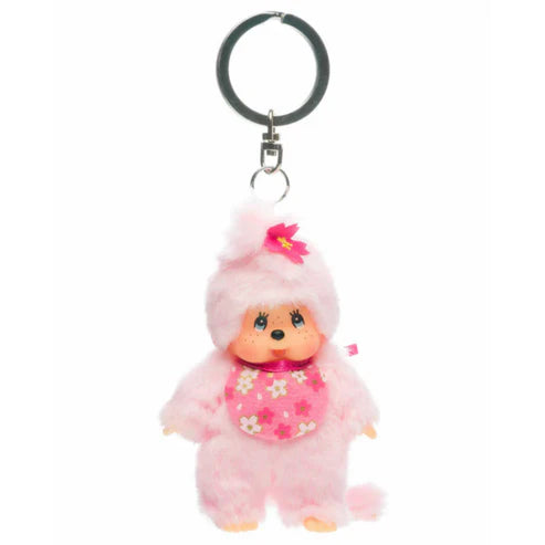 Monchhichi • Cherry Blossom Keychain