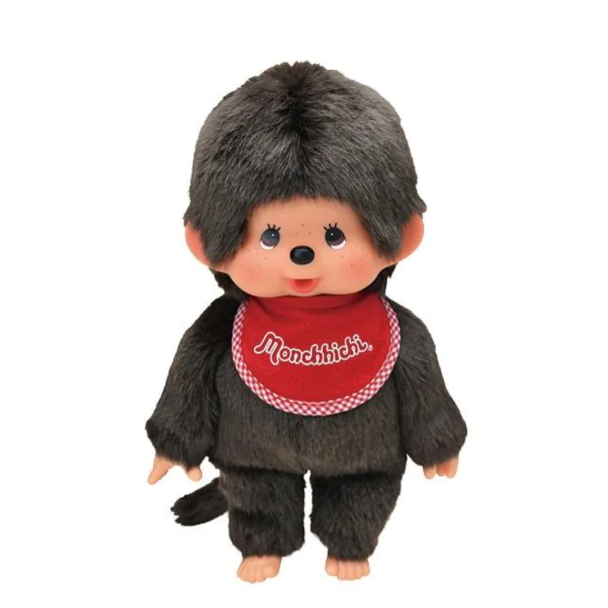 Monchhichi • Red Bib Medium Boy, Imported Japan