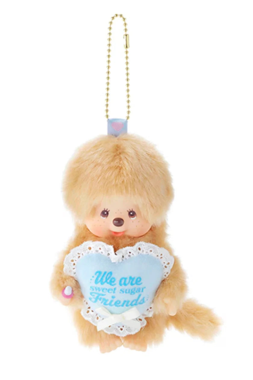 Monchhichi • Sweet Sugar Friend Blond Boy Keychain, Imported Japan