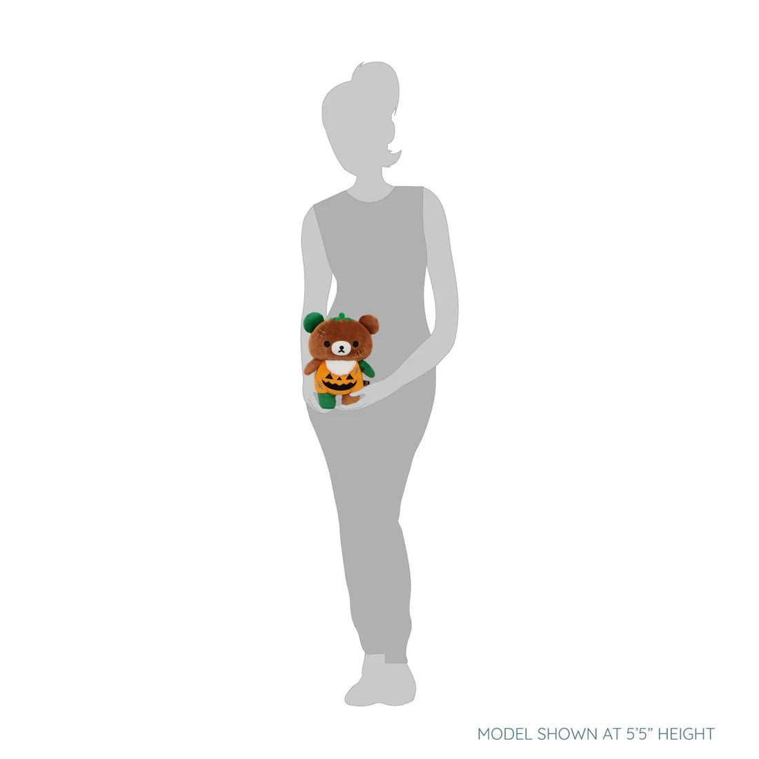 Rilakkuma • Chairoikoguma Halloween Pumpkin Plush