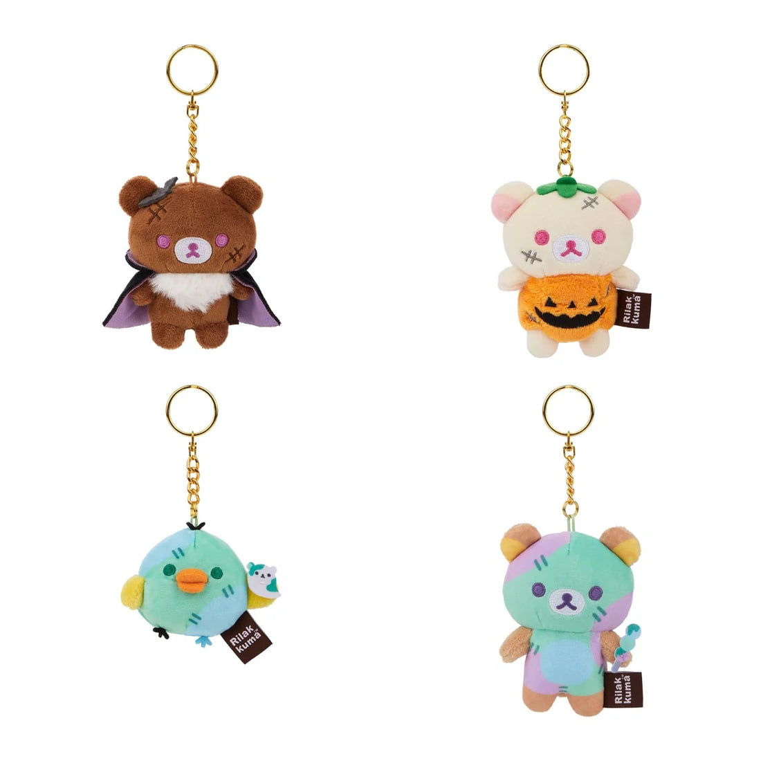 Rilakkuma • Spooky Halloween Costume Plush Keychain Blind Box