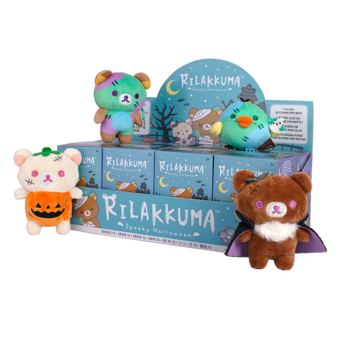 Rilakkuma • Spooky Halloween Costume Plush Keychain Blind Box